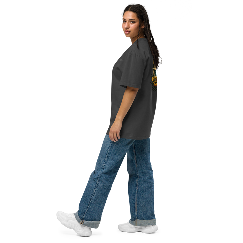 T-shirt Oversized Tuga Old School iMinimal — Elétrico 28 de Lisboa