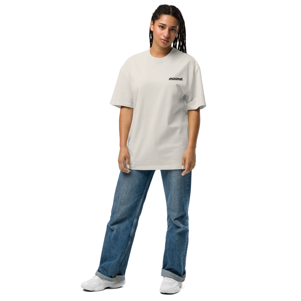 T-shirt Oversized iMinimal — onde o conforto encontra o minimalismo