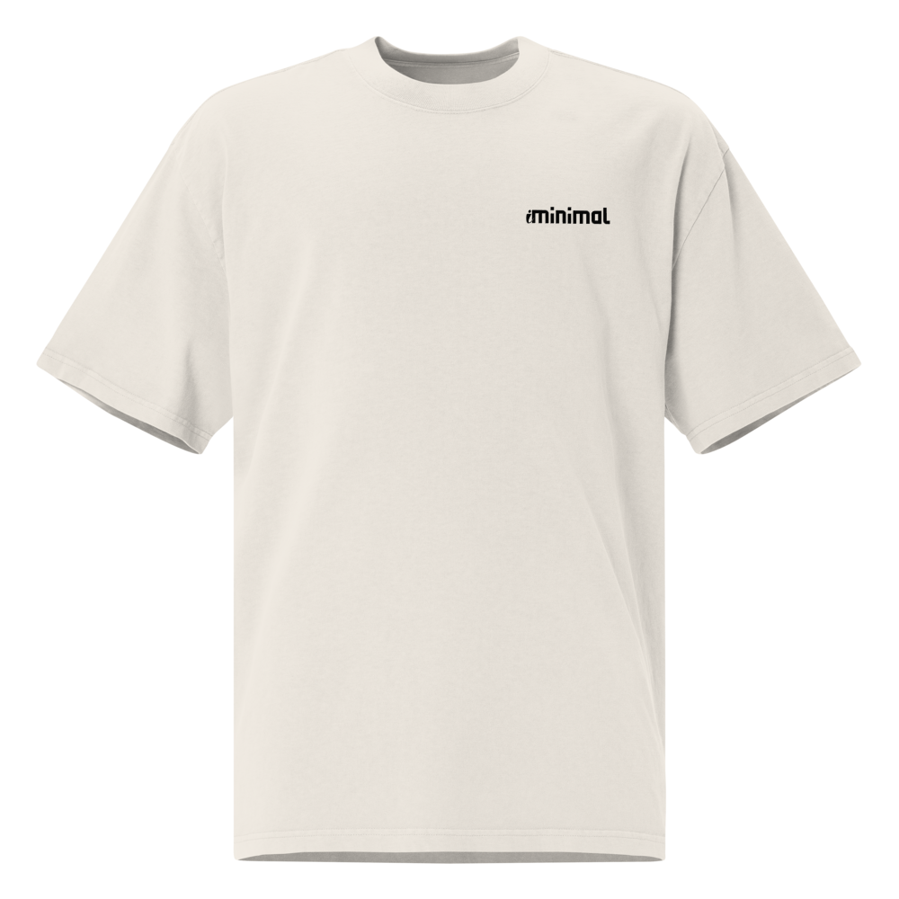 T-shirt Oversized iMinimal — onde o conforto encontra o minimalismo