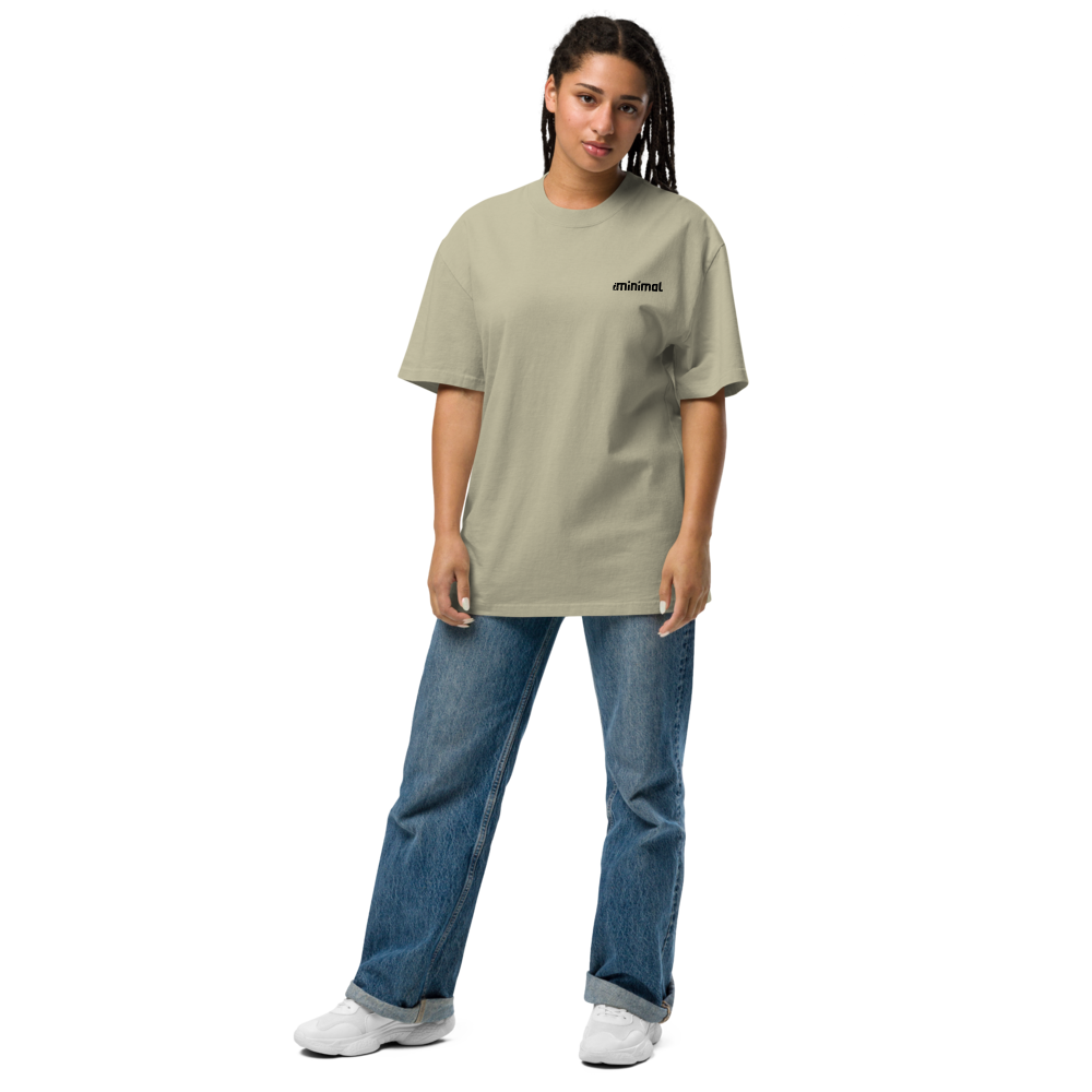 T-shirt Oversized iMinimal — onde o conforto encontra o minimalismo