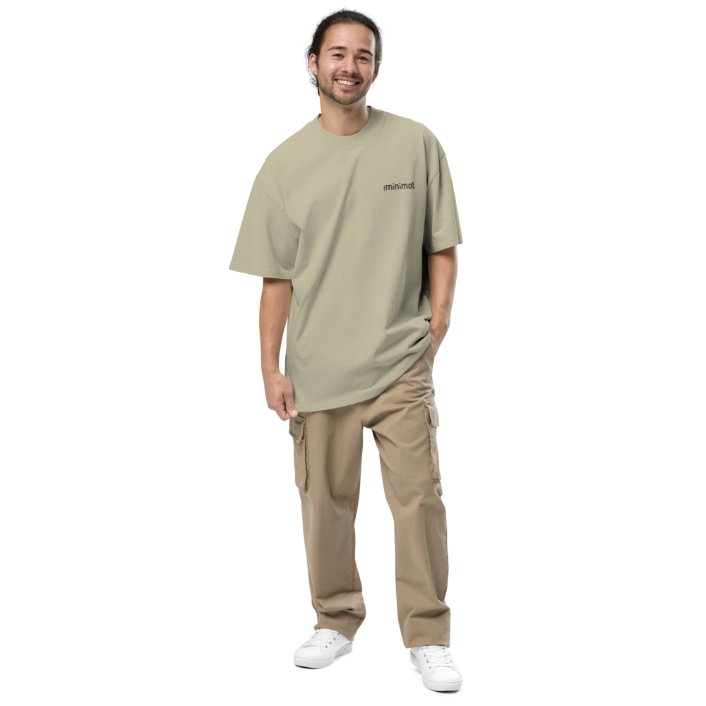 T-shirt Oversized Tuga Old School iMinimal — Galo de Barcelos Guerreiro
