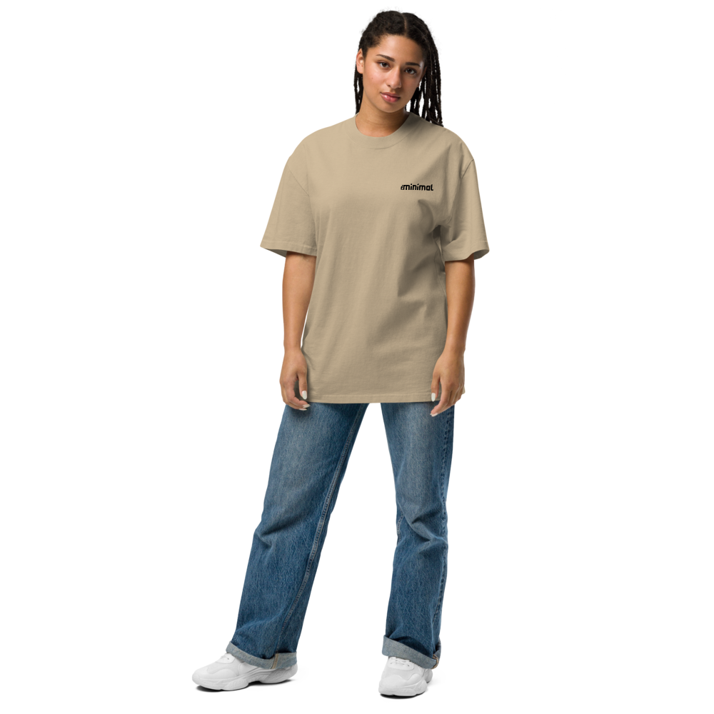 T-shirt Oversized iMinimal — onde o conforto encontra o minimalismo