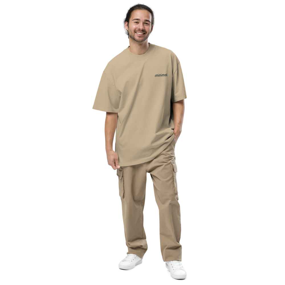 T-shirt Oversized Tuga Old School iMinimal — Coração de Viana