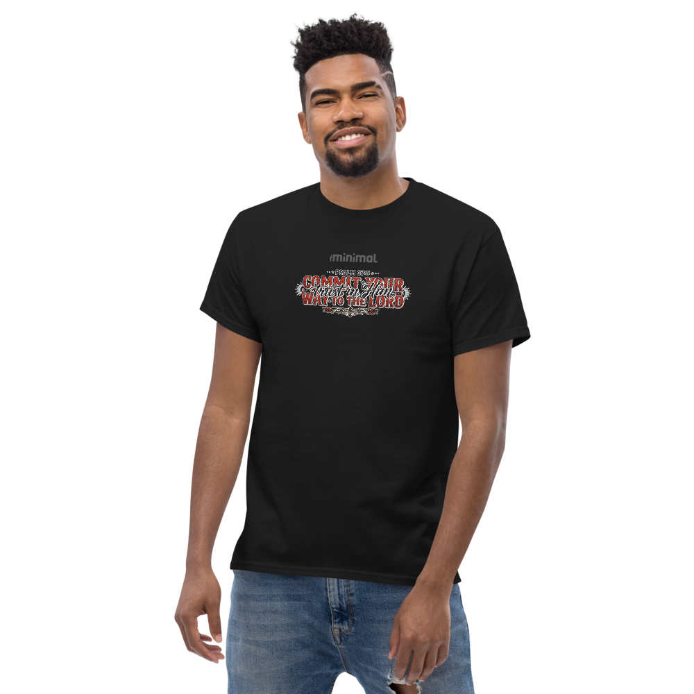 T-shirt Psalm 37:05 iMinimal — a básica essencial