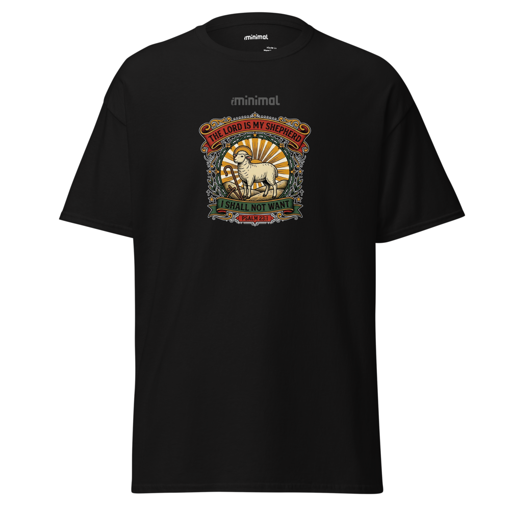 T-shirt Psalm 23:01 iMinimal — a básica essencial