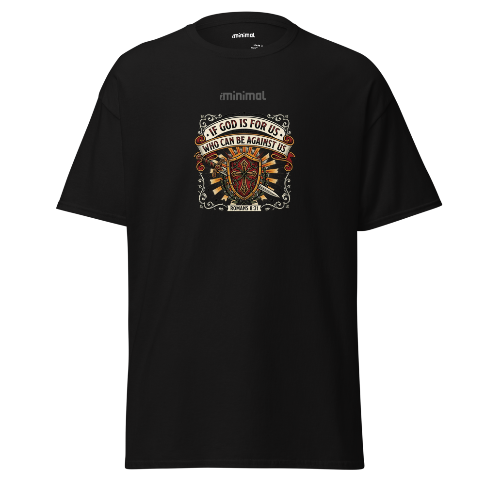 T-shirt Romans 08-31 iMinimal — a básica essencial
