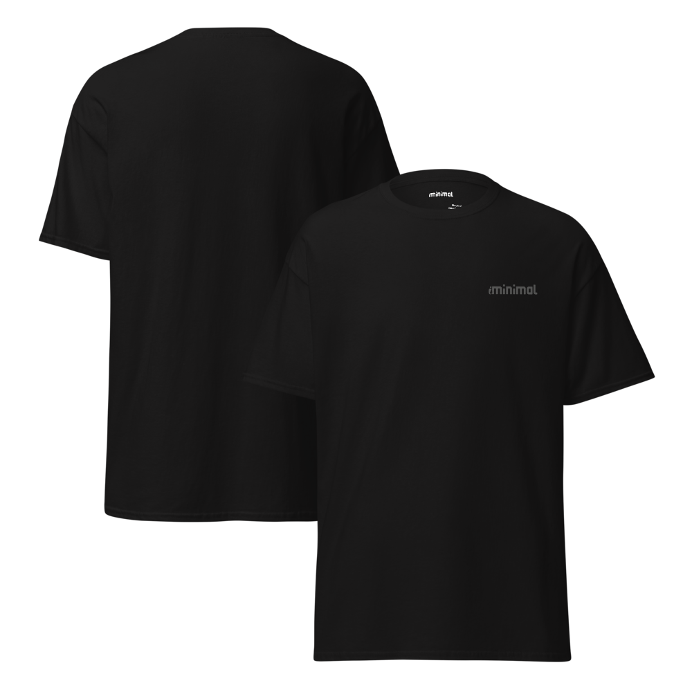 T-shirt iMinimal v1 — a básica essencial