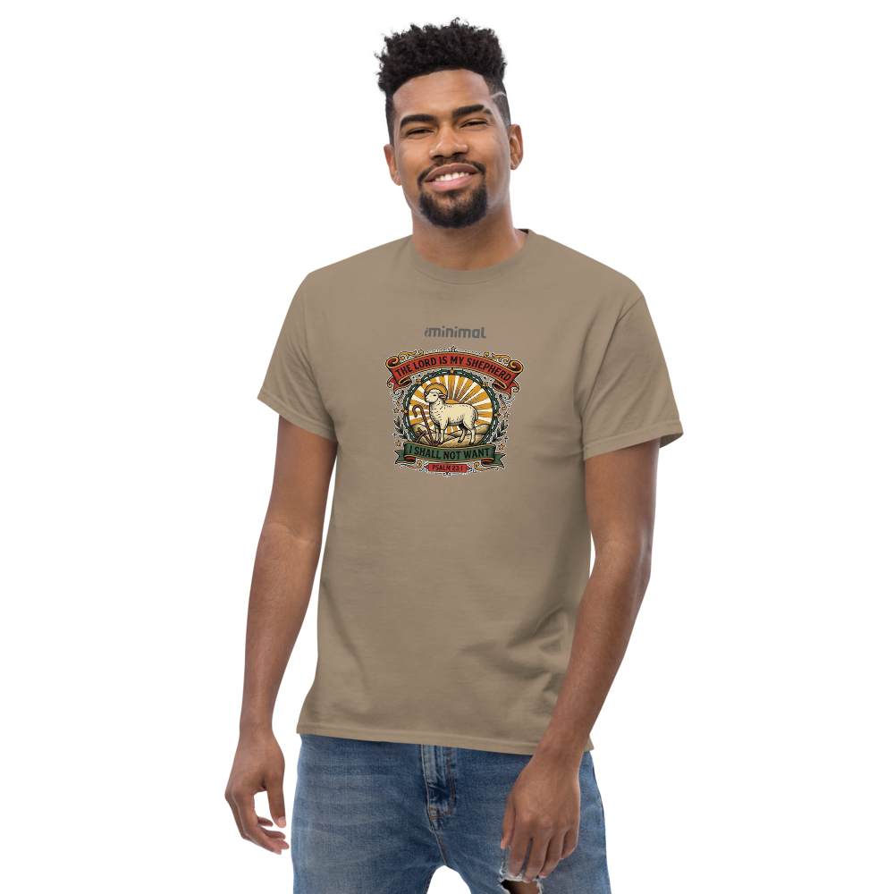 T-shirt Psalm 23:01 iMinimal — a básica essencial