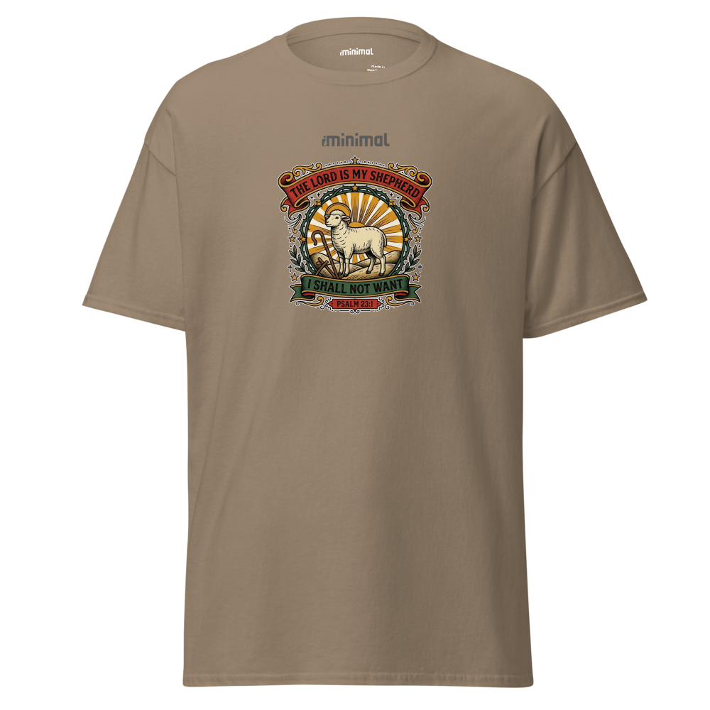 T-shirt Psalm 23:01 iMinimal — a básica essencial