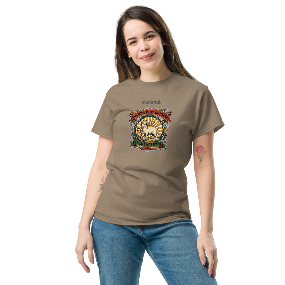T-shirt Psalm 23:01 iMinimal — a básica essencial