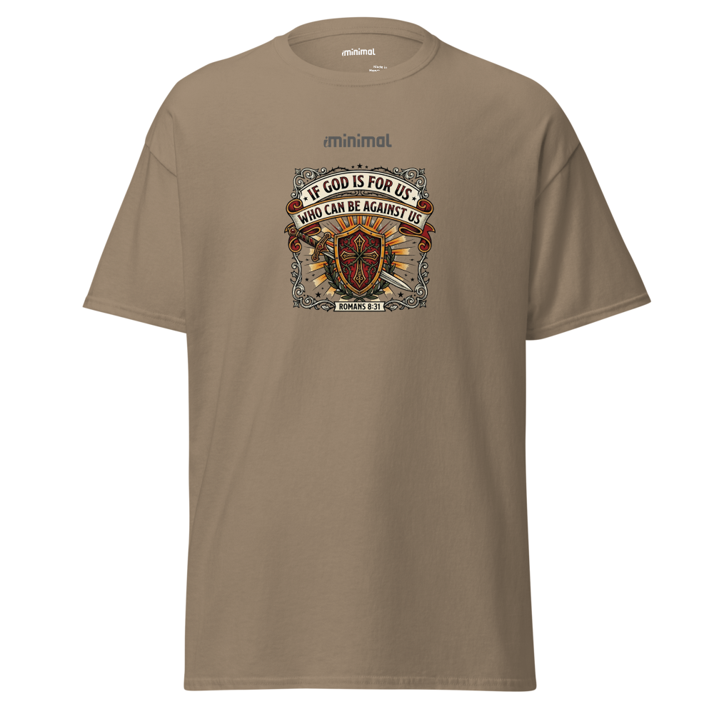 T-shirt Romans 08-31 iMinimal — a básica essencial