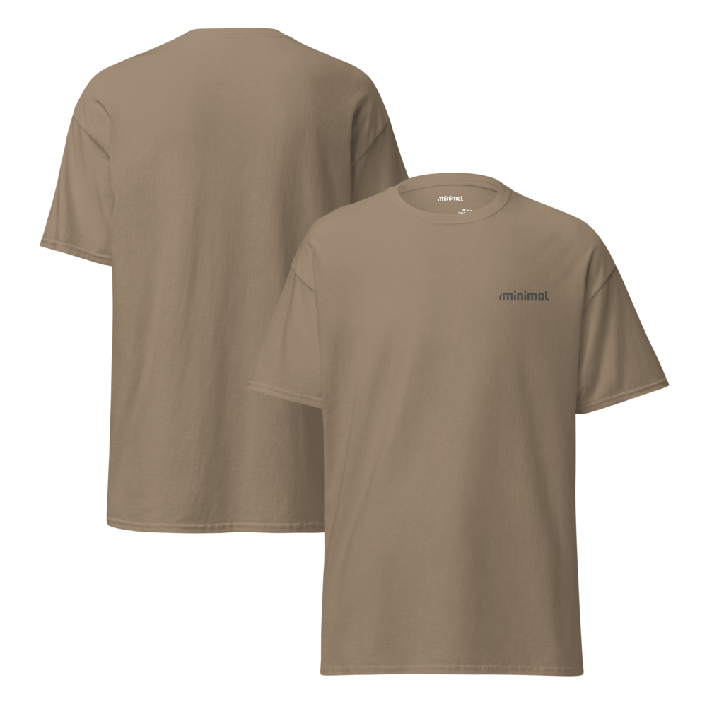 T-shirt iMinimal v1 — a básica essencial