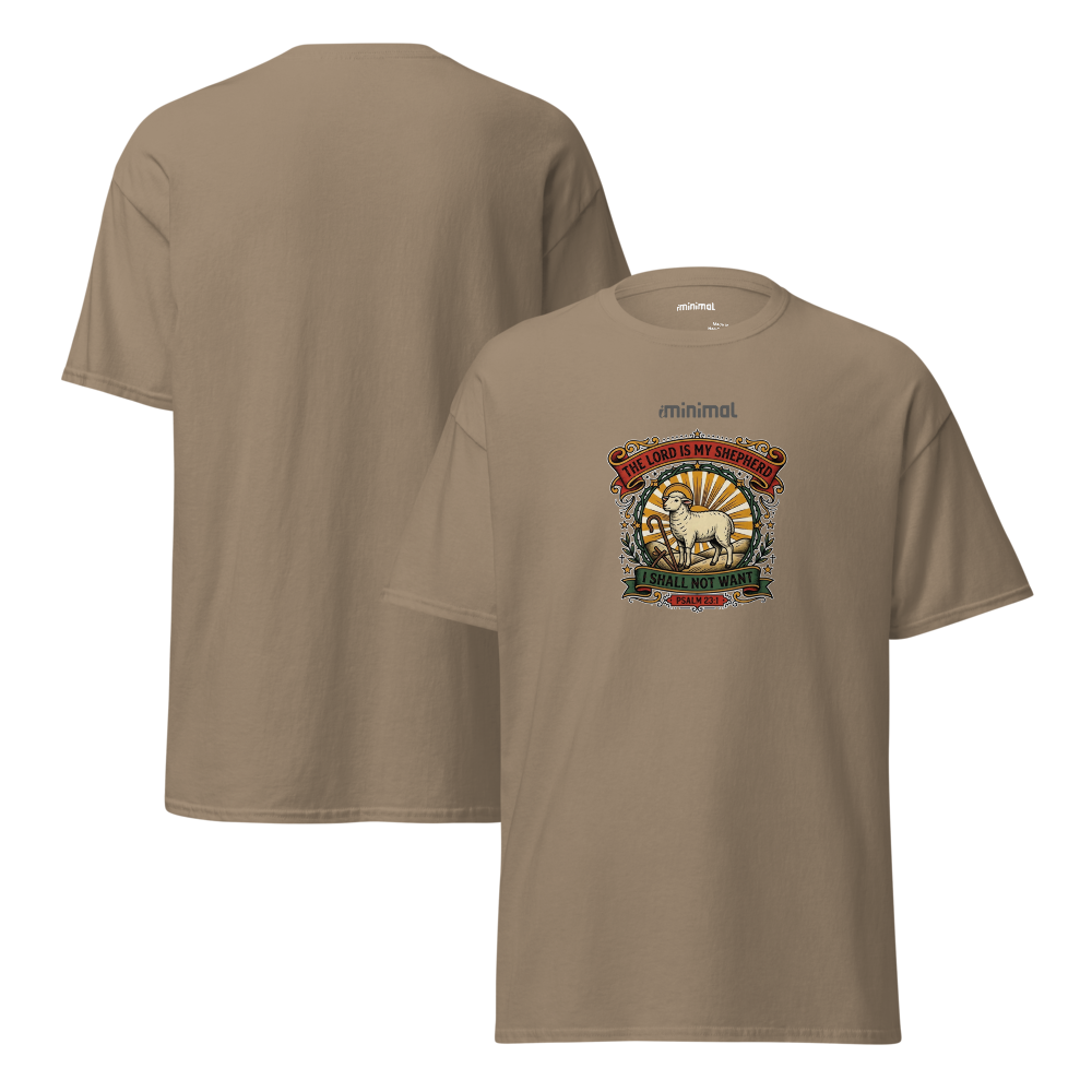 T-shirt Psalm 23:01 iMinimal — a básica essencial