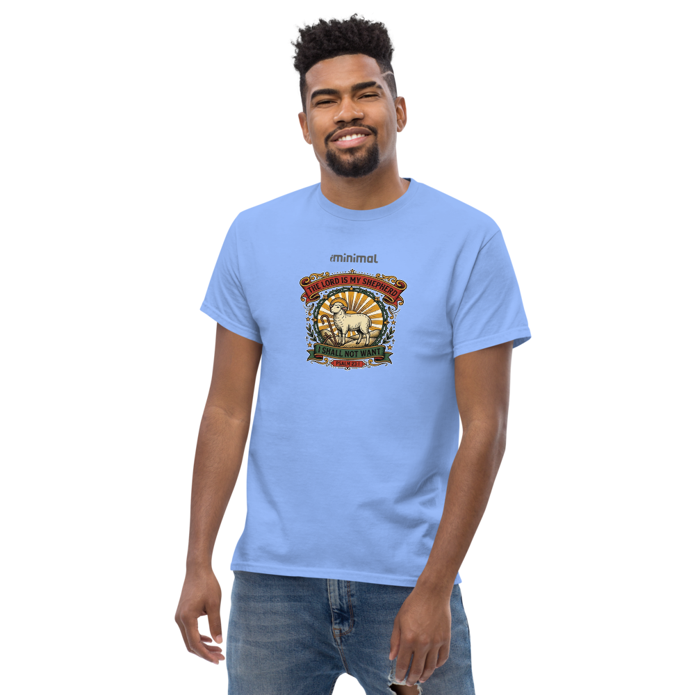 T-shirt Psalm 23:01 iMinimal — a básica essencial