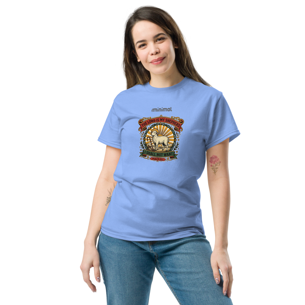 T-shirt Psalm 23:01 iMinimal — a básica essencial