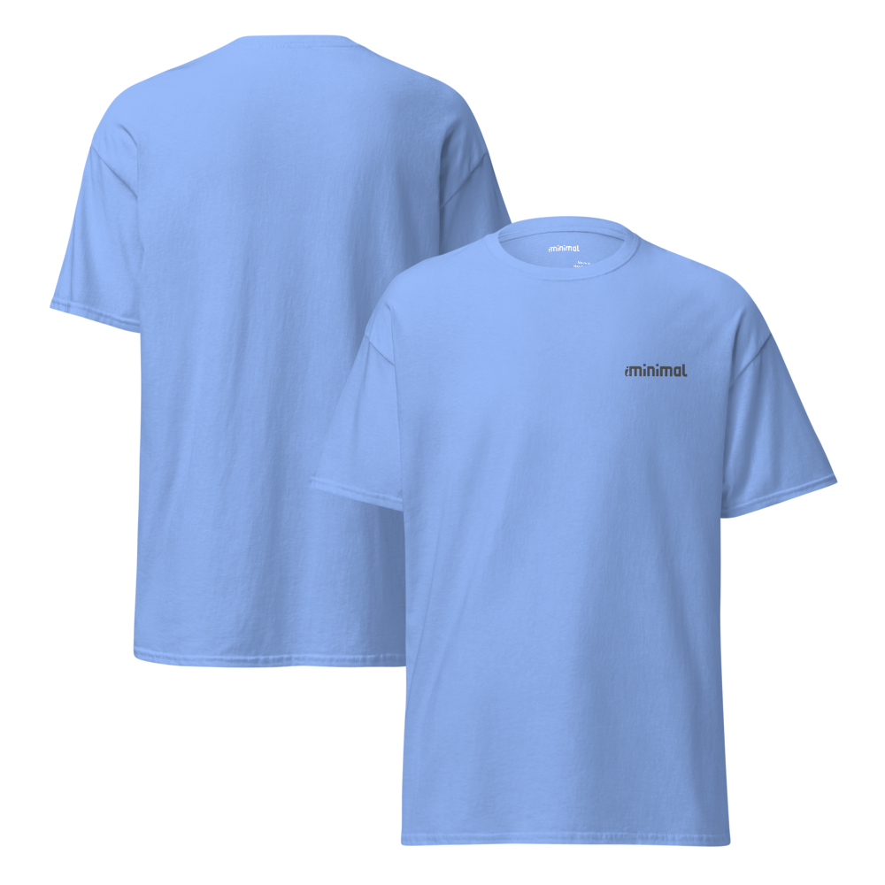 T-shirt iMinimal v1 — a básica essencial