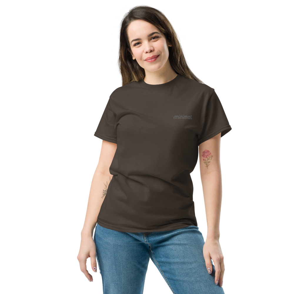 T-shirt iMinimal v1 — a básica essencial