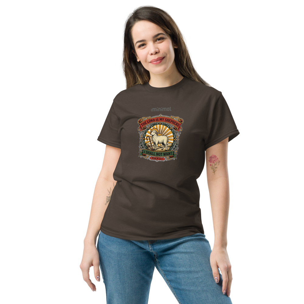 T-shirt Psalm 23:01 iMinimal — a básica essencial