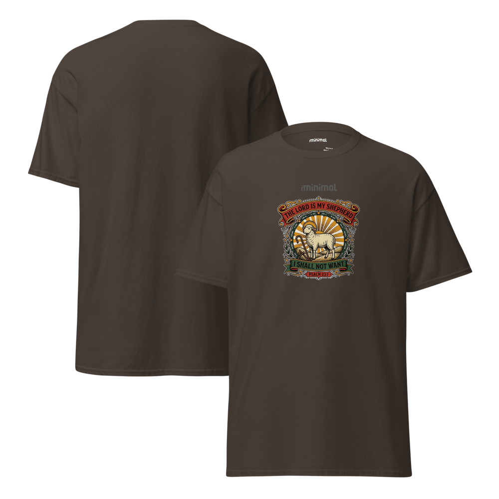 T-shirt Psalm 23:01 iMinimal — a básica essencial