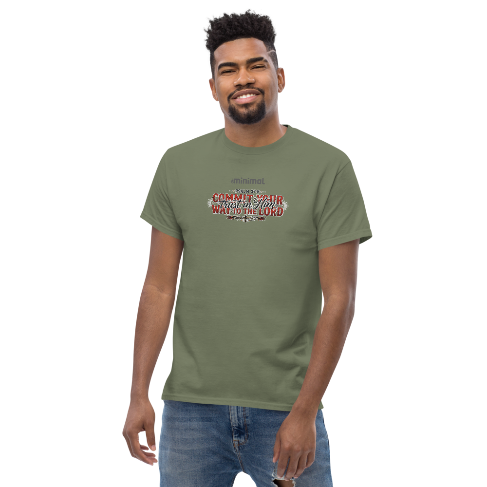 T-shirt Psalm 37:05 iMinimal — a básica essencial