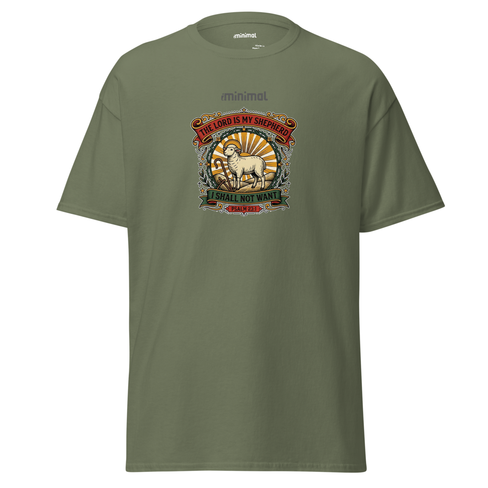 T-shirt Psalm 23:01 iMinimal — a básica essencial