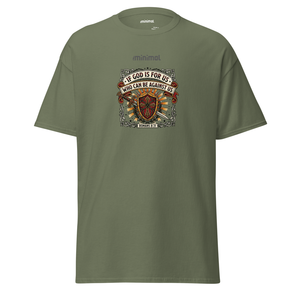 T-shirt Romans 08-31 iMinimal — a básica essencial