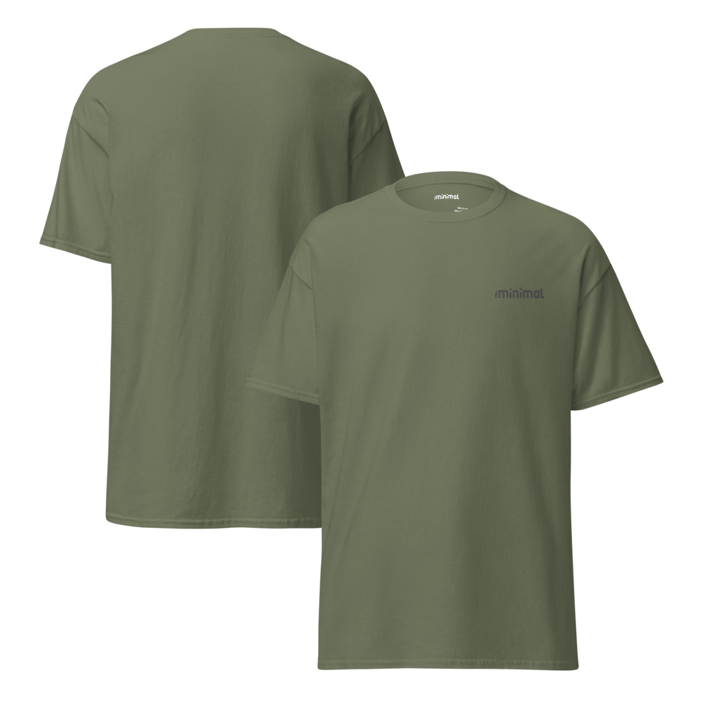 T-shirt iMinimal v1 — a básica essencial