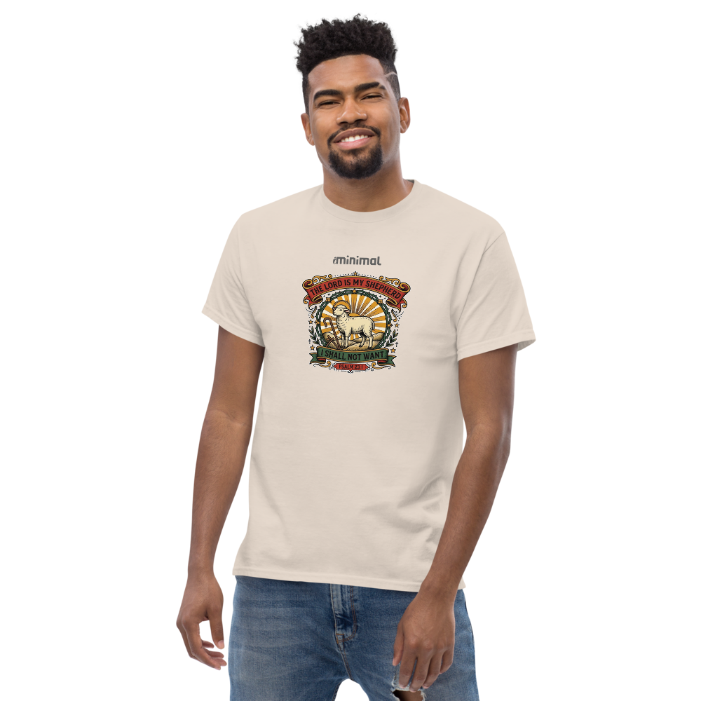 T-shirt Psalm 23:01 iMinimal — a básica essencial