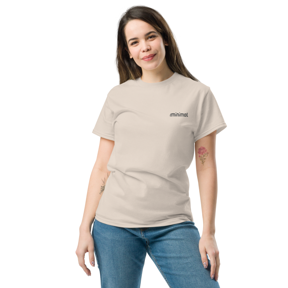 T-shirt iMinimal v1 — a básica essencial