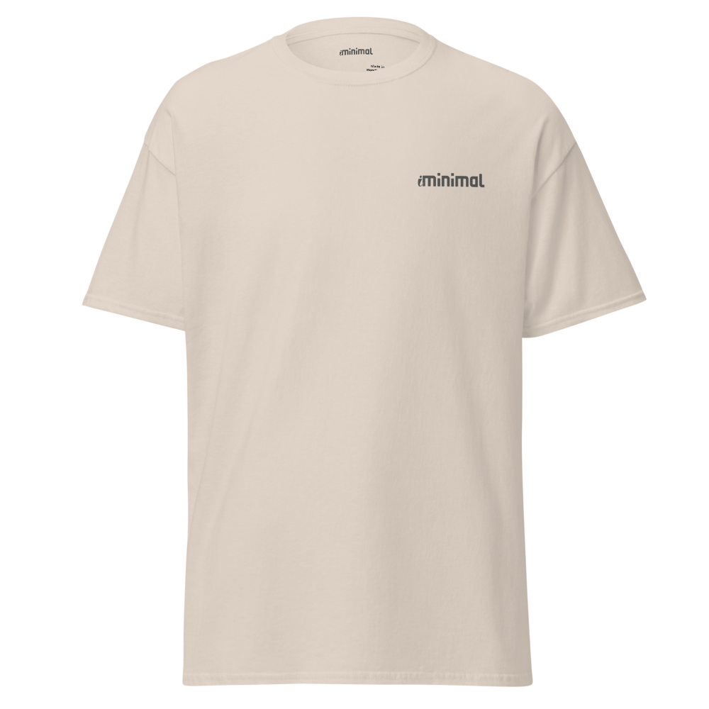 T-shirt iMinimal v1 — a básica essencial