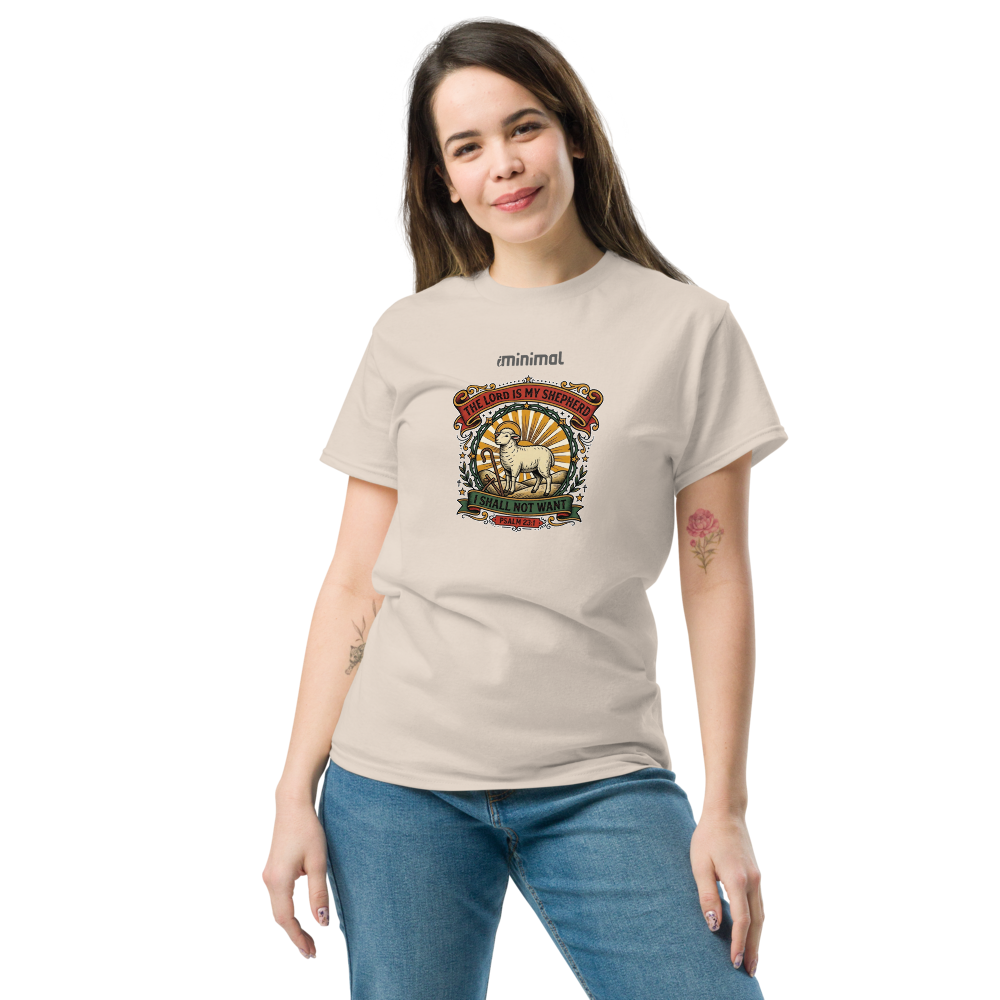 T-shirt Psalm 23:01 iMinimal — a básica essencial