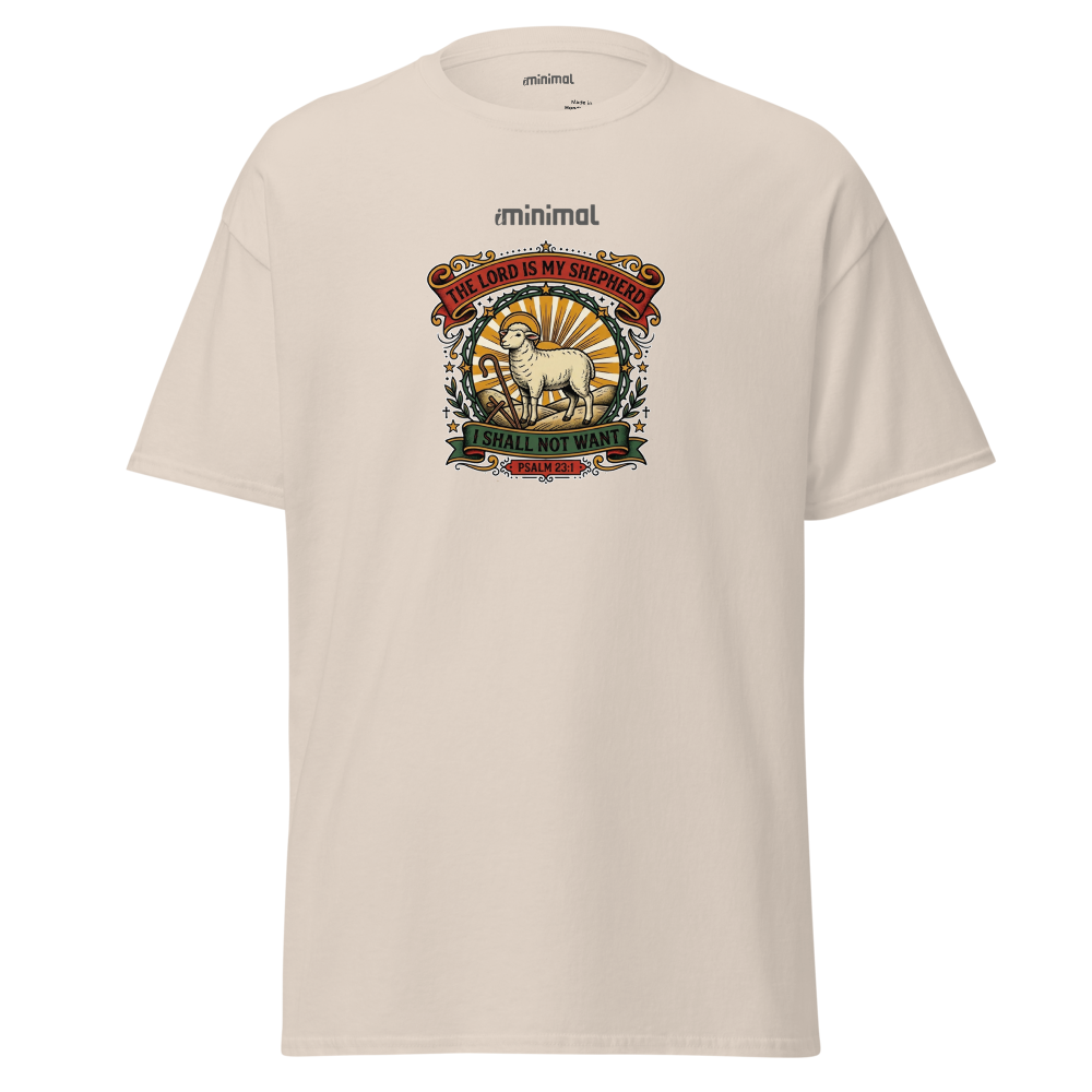 T-shirt Psalm 23:01 iMinimal — a básica essencial