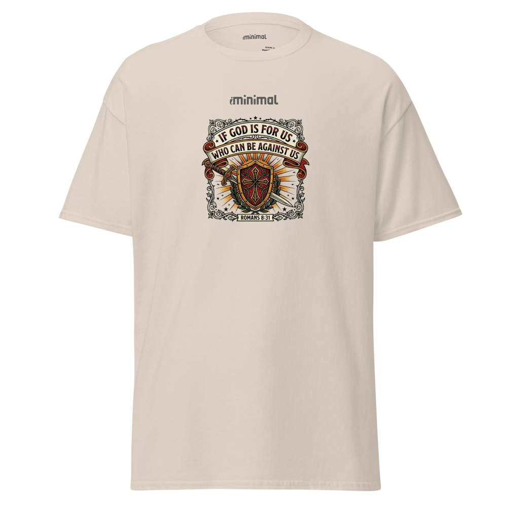 T-shirt Romans 08-31 iMinimal — a básica essencial