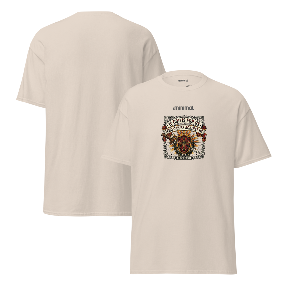 T-shirt Romans 08-31 iMinimal — a básica essencial