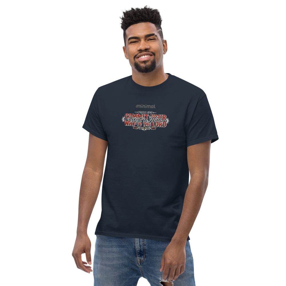 T-shirt Psalm 37:05 iMinimal — a básica essencial