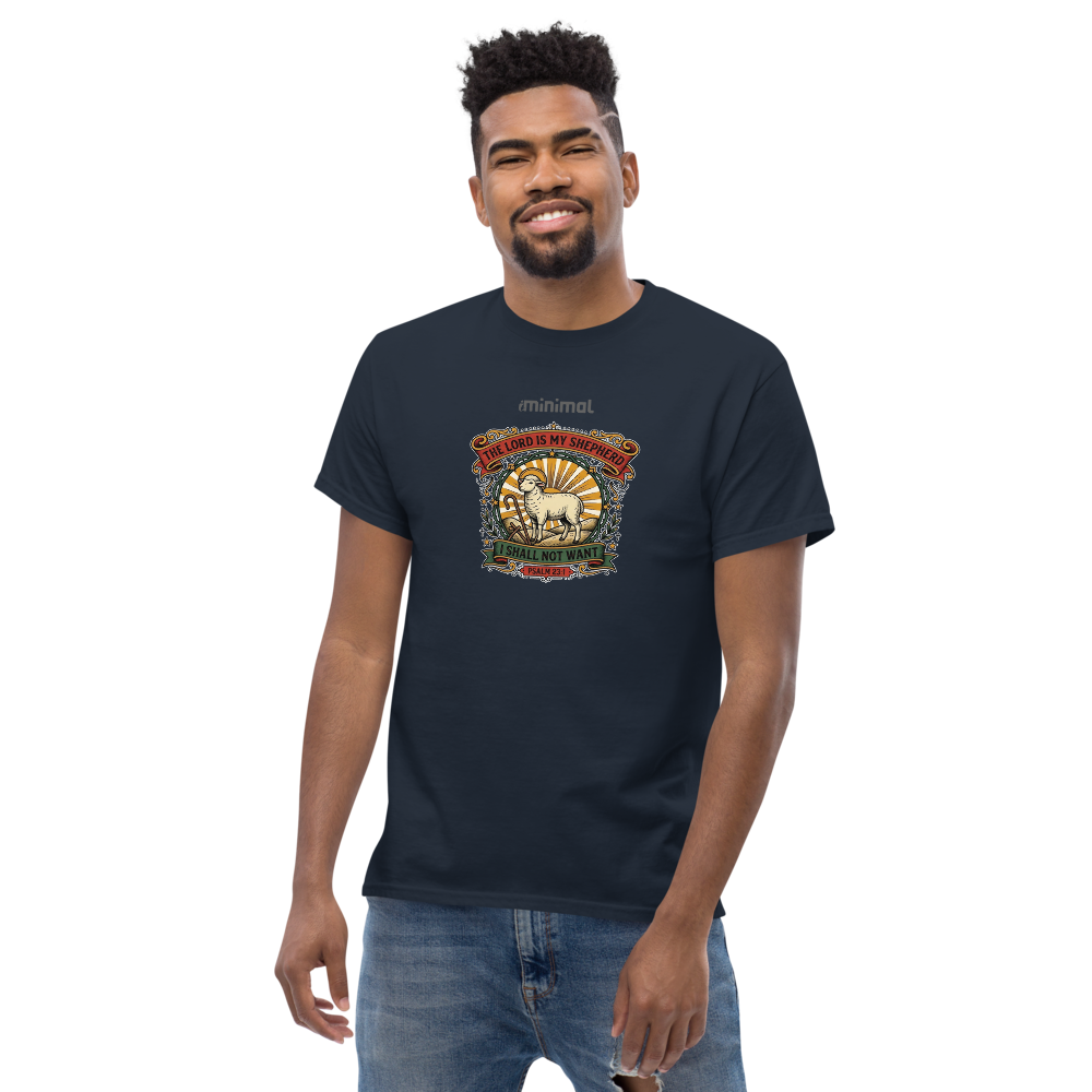 T-shirt Psalm 23:01 iMinimal — a básica essencial