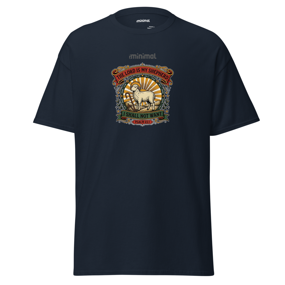 T-shirt Psalm 23:01 iMinimal — a básica essencial