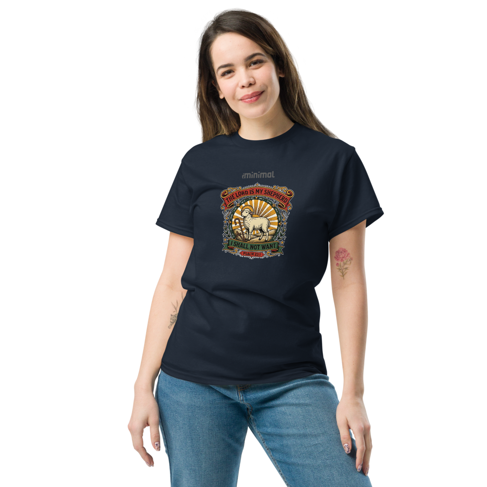 T-shirt Psalm 23:01 iMinimal — a básica essencial