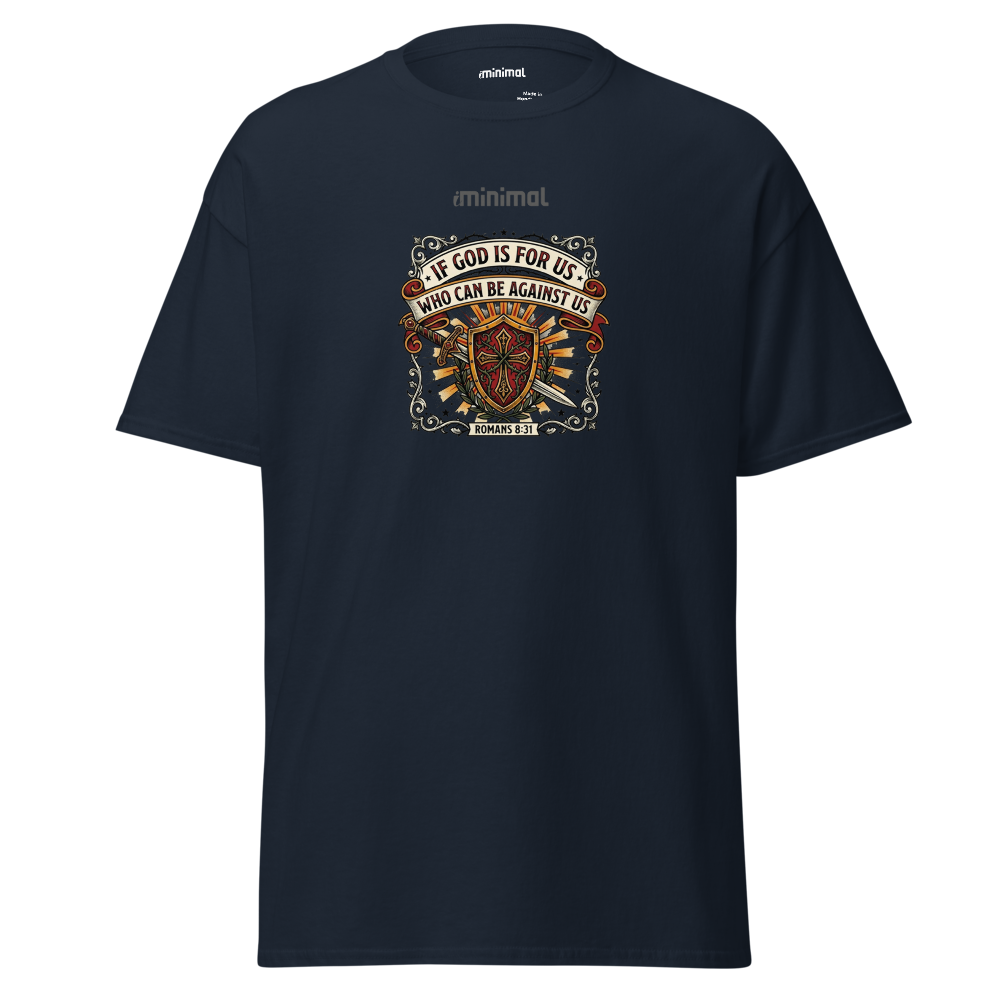 T-shirt Romans 08-31 iMinimal — a básica essencial