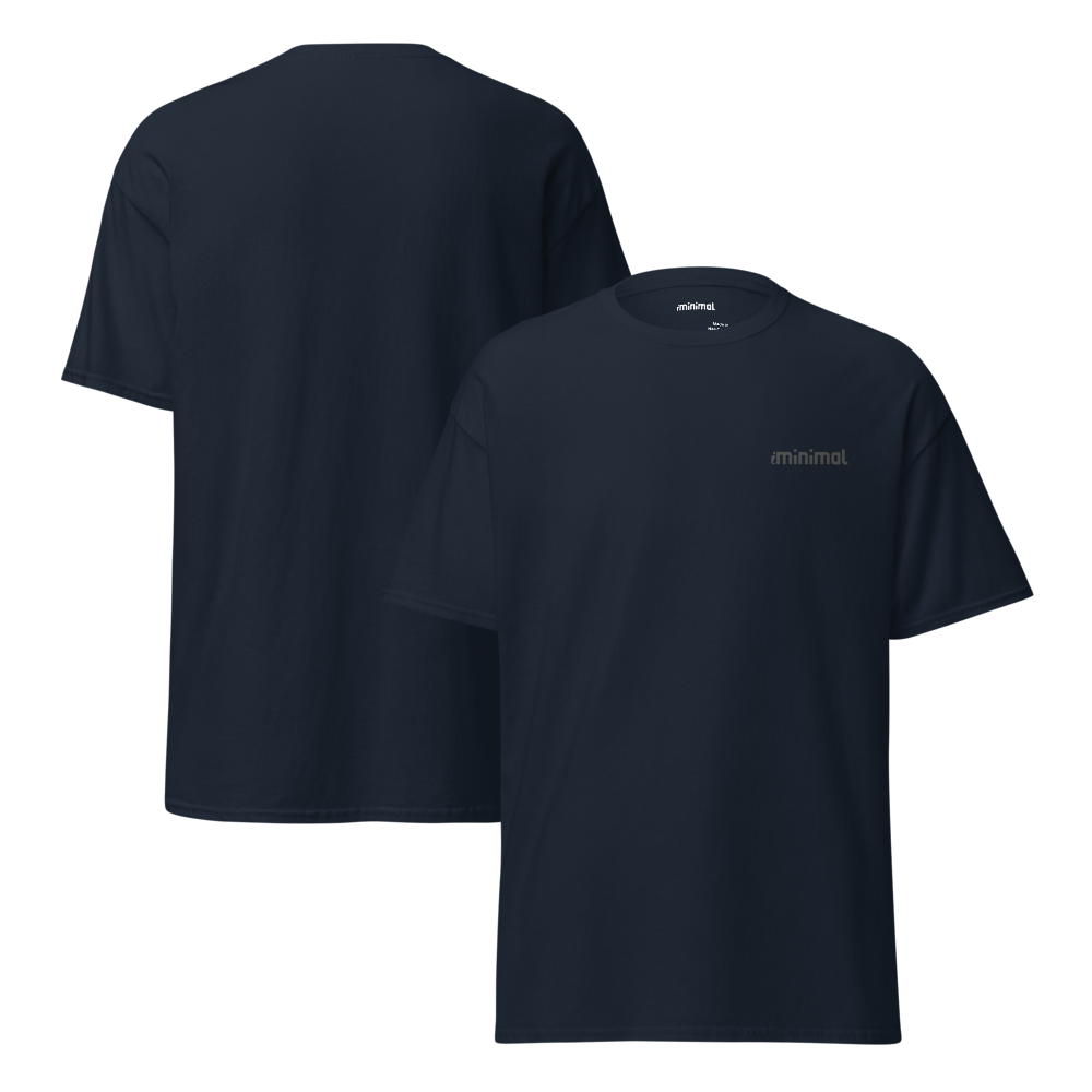 T-shirt iMinimal v1 — a básica essencial