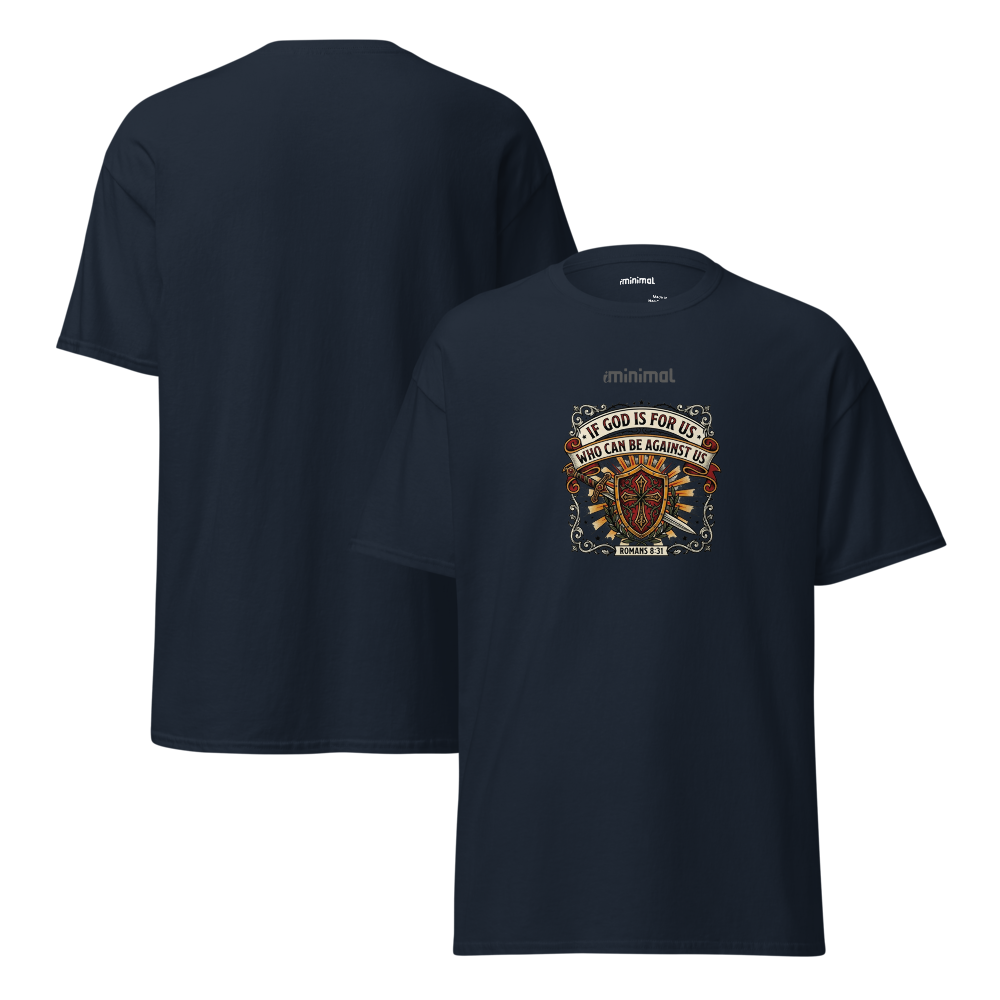 T-shirt Romans 08-31 iMinimal — a básica essencial