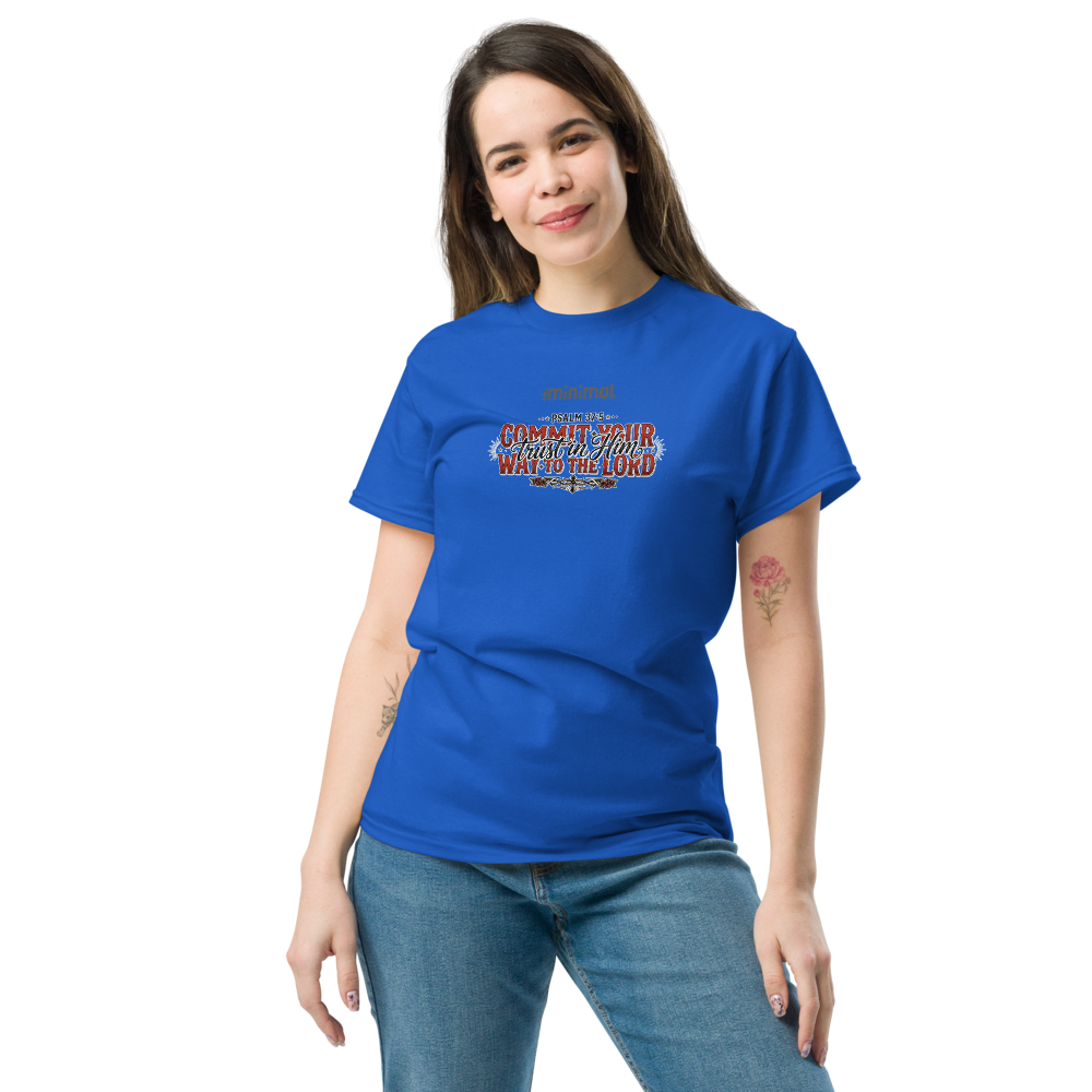 T-shirt Psalm 37:05 iMinimal — a básica essencial