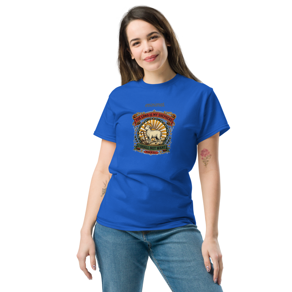 T-shirt Psalm 23:01 iMinimal — a básica essencial