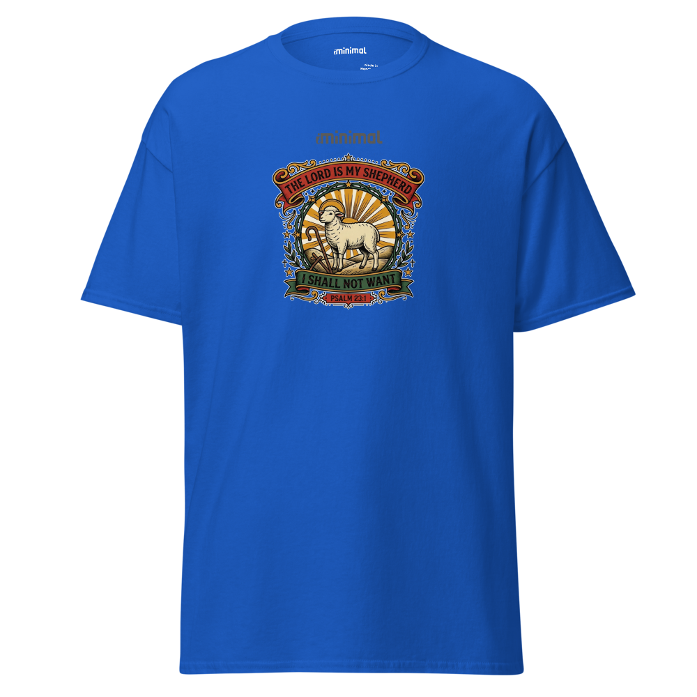 T-shirt Psalm 23:01 iMinimal — a básica essencial
