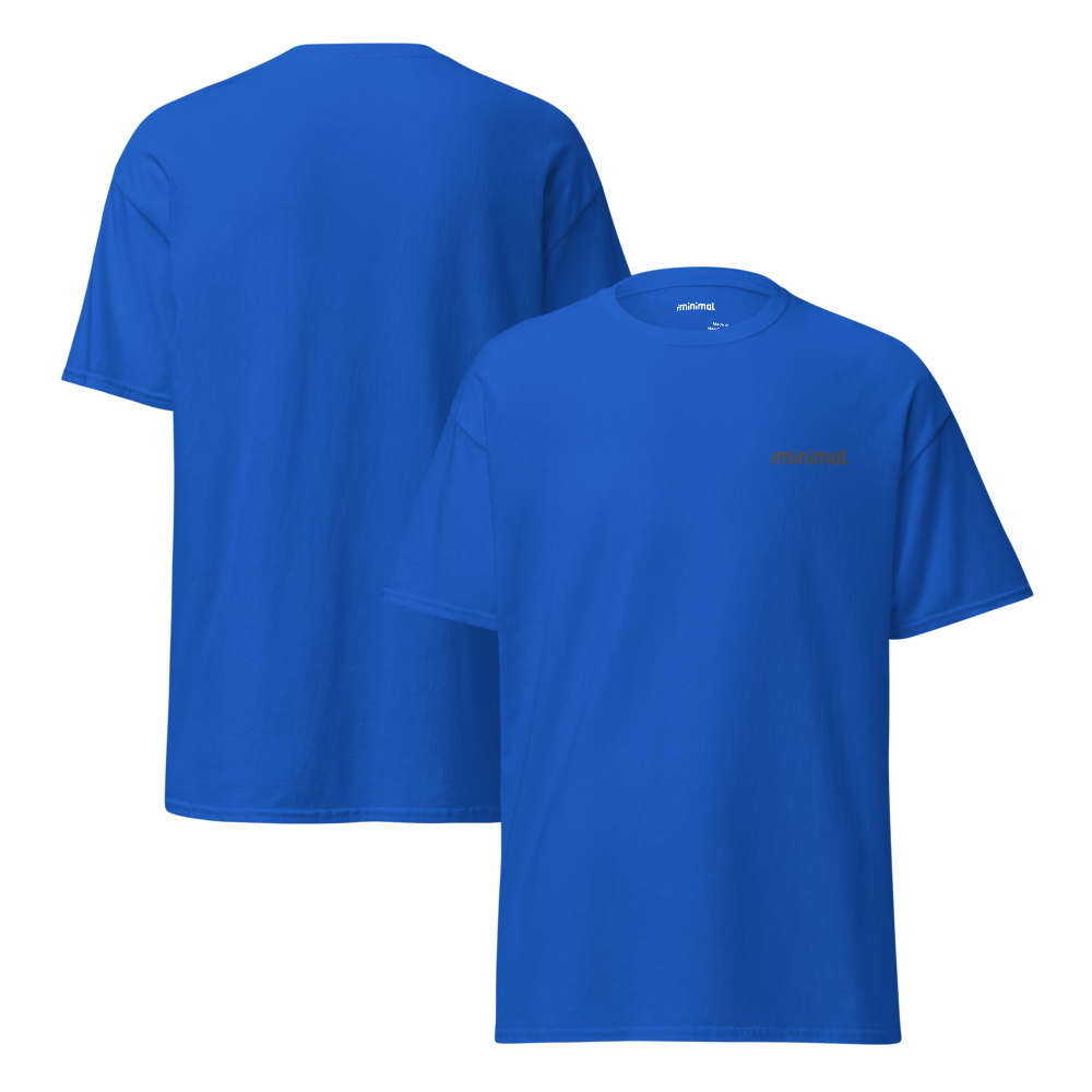 T-shirt iMinimal v1 — a básica essencial