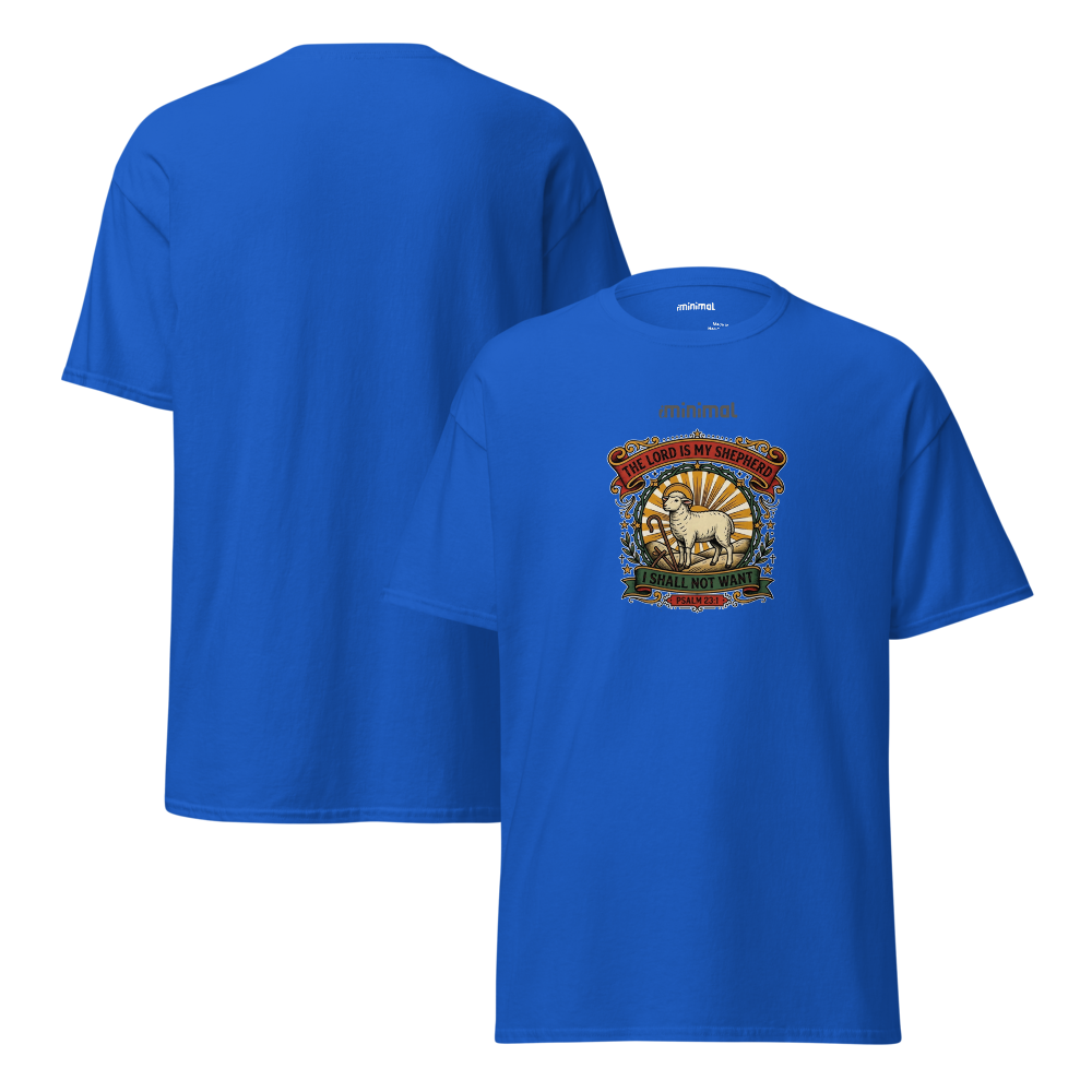 T-shirt Psalm 23:01 iMinimal — a básica essencial